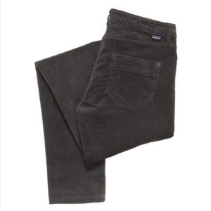 Patagonia Fitted Black Corduroy Pant